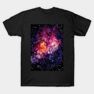 Outer Space and Nebula T-Shirt